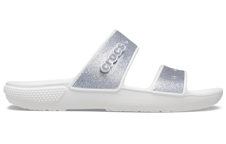 Crocs Classic Casual Fashion Unisex Silver Slippers 圖 2