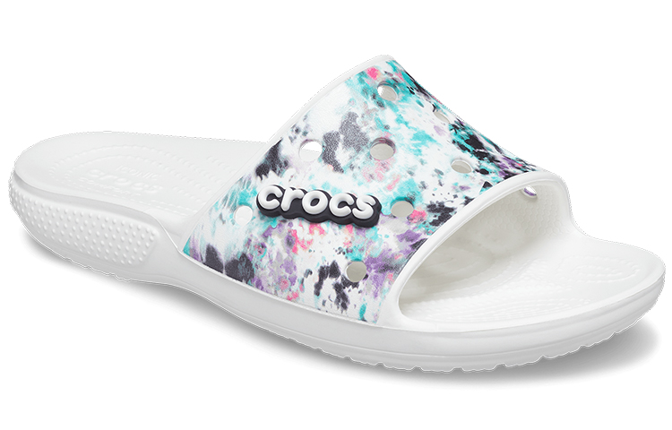 Crocs Classic Casual Fashion Unisex White Slippers 圖 3