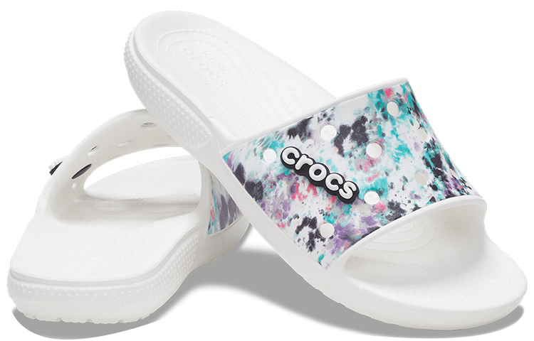 Crocs Classic Casual Fashion Unisex White Slippers 圖 4