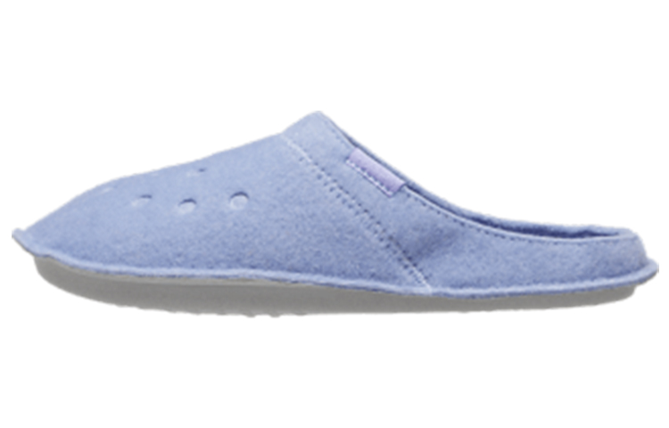 Crocs Classic Casual Thicken Stay Warm Unisex Blue Slippers 203600-4RU