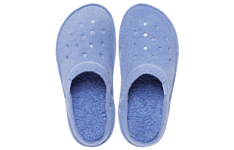 Purchase Crocs 经典加厚保暖男女同款蓝色拖鞋 203600-4RU