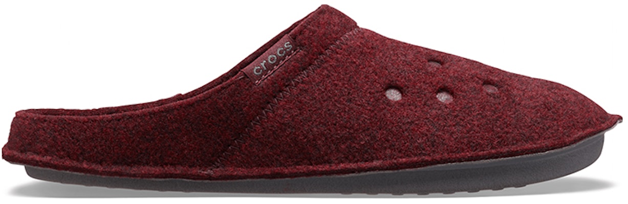 Crocs Classic Casual Thicken Stay Warm Unisex Wine Red Slippers 203600-60U Order Crocs Classic Casual Thicken Stay Warm Unisex Wine Red Slippers 203600-60U