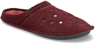 Lookbook Crocs Classic Casual Warme Unisex Pantoffels Donkerrood 203600-60U
