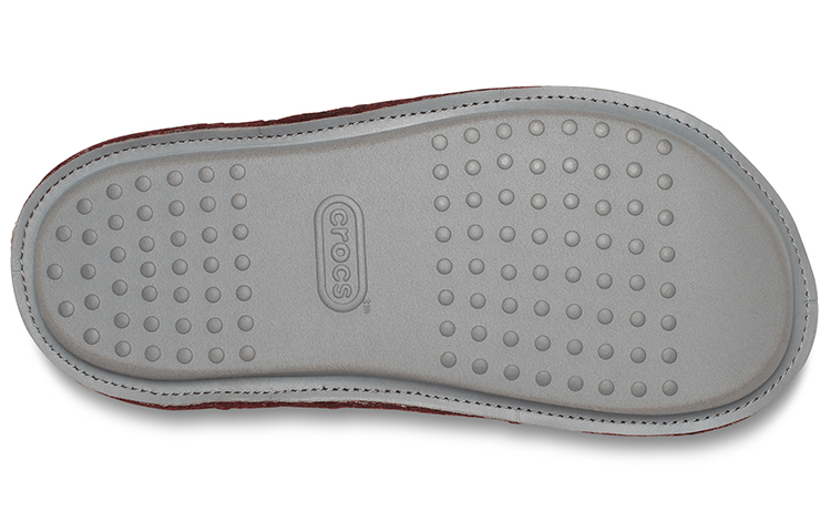 Sizing Crocs Classic Casual Warme Unisex Pantoffels Donkerrood 203600-60U