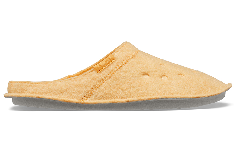 Order Crocs经典加厚保暖男女款黄色拖鞋 203600-838
