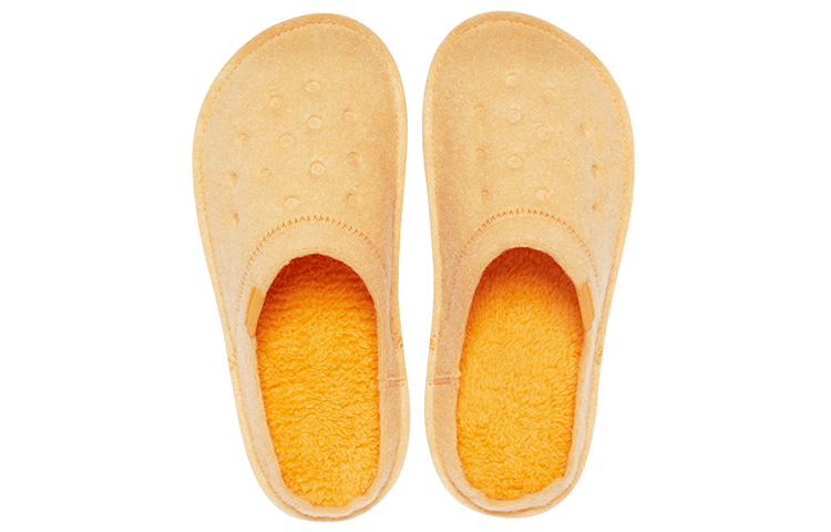 Purchase Crocs经典加厚保暖男女款黄色拖鞋 203600-838