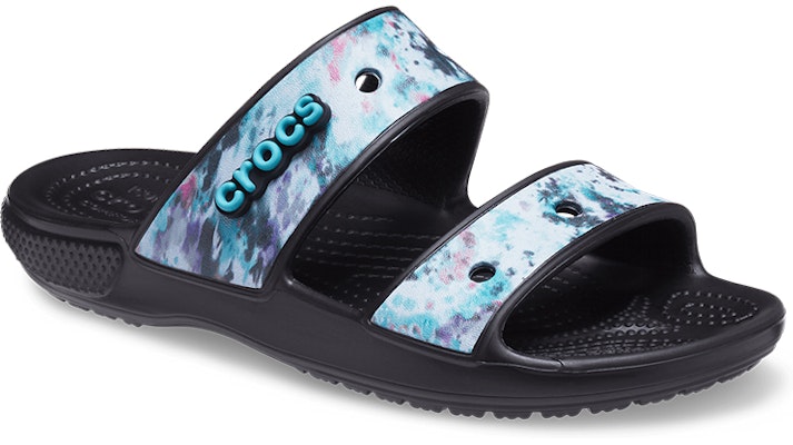 Crocs Classic Casual Unisex Blue Black Slippers 207283-988 Lookbook Crocs Classic Casual Unisex Blue Black Slippers 207283-988