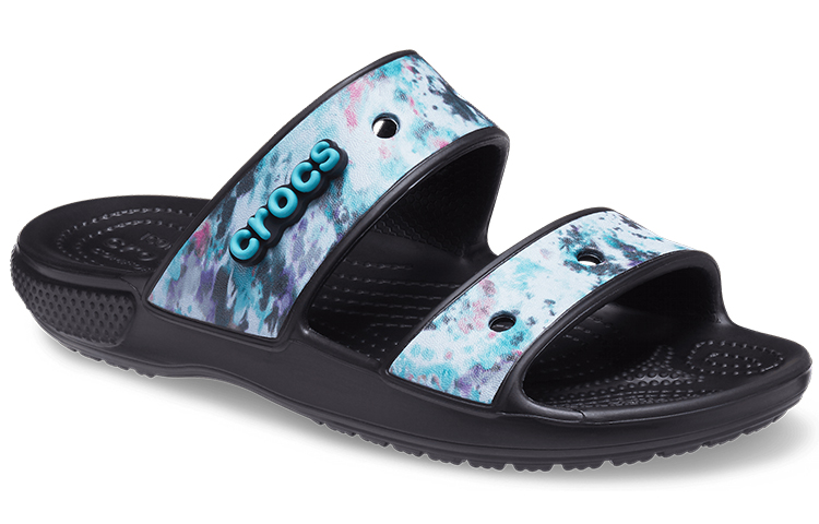 Lookbook Crocs Clásicos Casual Unisex Azul y Negro Zapatillas 207283-988
