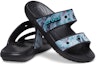 Shop Crocs Classic Kasual Uniseks Selipar Biru Hitam 207283-988