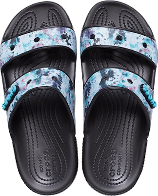Crocs Classic Casual Unisex Blue Black Slippers 207283-988 Purchase Crocs Classic Casual Unisex Blue Black Slippers 207283-988