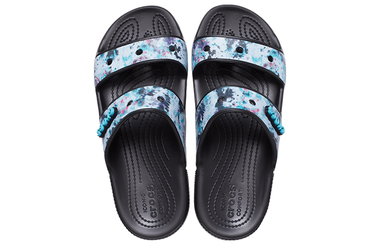 Purchase Crocs Clásicos Casual Unisex Azul y Negro Zapatillas 207283-988