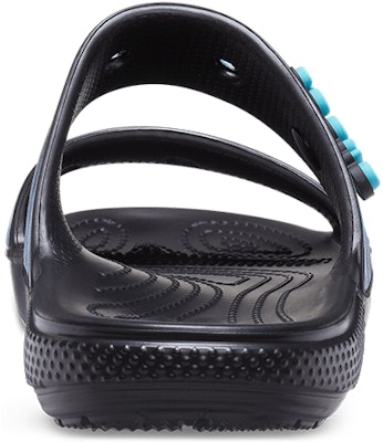 Crocs Classic Casual Unisex Blue Black Slippers 207283-988 Details for Crocs Classic Casual Unisex Blue Black Slippers 207283-988
