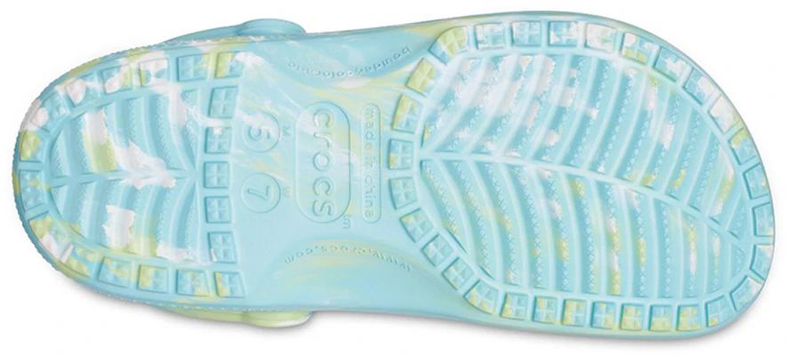Sandalias Casual Unisex Crocs Classic Azul Hielo 206867-4SU Sizing Sandalias Casual Unisex Crocs Classic Azul Hielo 206867-4SU