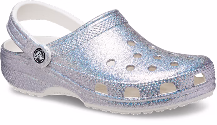 Crocs Classic Casual Unisex Metallic Silver Pink Sandals 207551-90H Lookbook Crocs Classic Casual Unisex Metallic Silver Pink Sandals 207551-90H