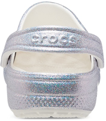 Crocs Classic Casual Unisex Metallic Silver Pink Sandals 207551-90H Details for Crocs Classic Casual Unisex Metallic Silver Pink Sandals 207551-90H