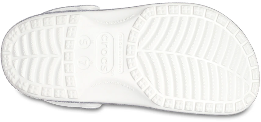 Crocs Classic Casual Unisex Metallic Silver Pink Sandals 207551-90H Sizing Crocs Classic Casual Unisex Metallic Silver Pink Sandals 207551-90H