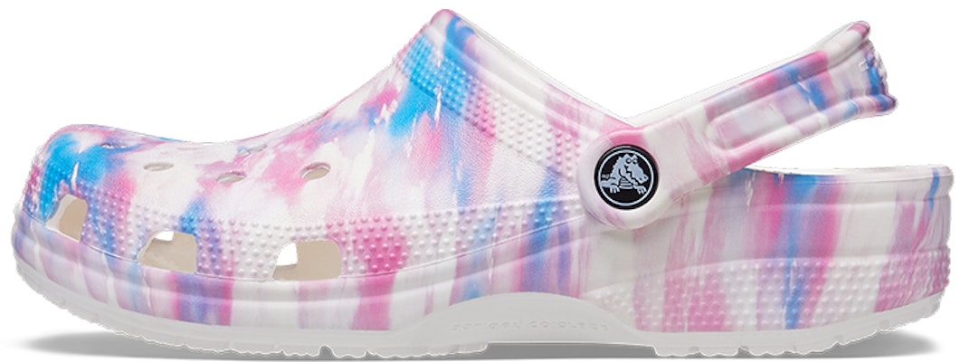 Crocs Classic Casual Unisex White Pink Blue Sandals 'White Pink Blue' 207567-94S Buy Crocs Classic Casual Unisex White Pink Blue Sandals 'White Pink Blue' 207567-94S