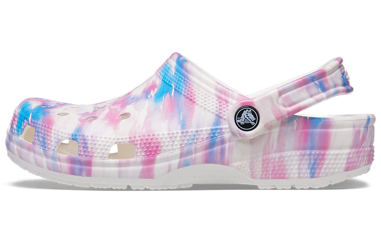 Buy Crocs Clásicas Unisex Sandalias Blanco Rosa Azul 'Blanco Rosa Azul' 207567-94S