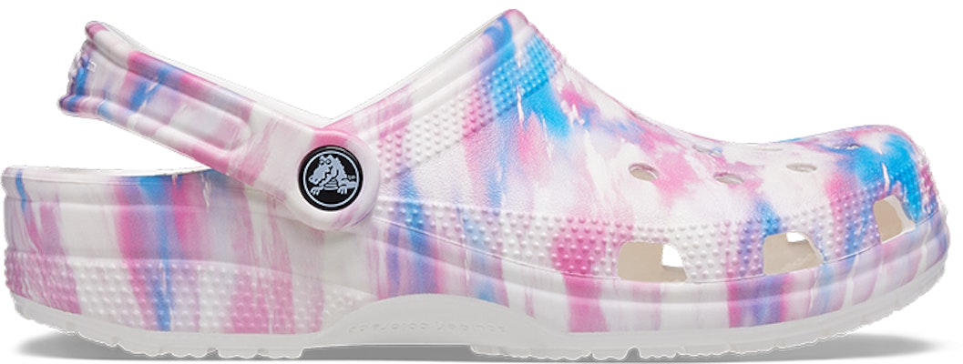 Crocs Classic Casual Unisex White Pink Blue Sandals 'White Pink Blue' 207567-94S Order Crocs Classic Casual Unisex White Pink Blue Sandals 'White Pink Blue' 207567-94S