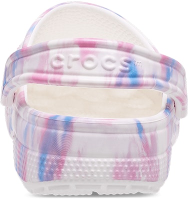 Crocs Classic Casual Unisex White Pink Blue Sandals 'White Pink Blue' 207567-94S Details for Crocs Classic Casual Unisex White Pink Blue Sandals 'White Pink Blue' 207567-94S