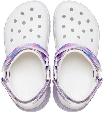 Crocs Classic Casual Unisex White Purple Sandals 'White Purple' 207772-577 Purchase Crocs Classic Casual Unisex White Purple Sandals 'White Purple' 207772-577