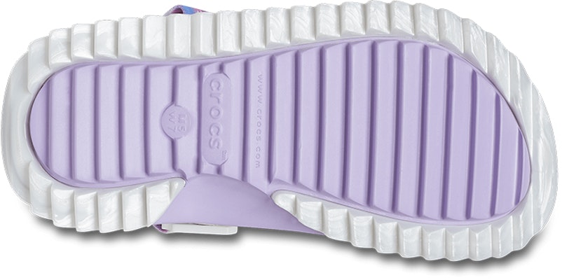Crocs Classic Casual Unisex White Purple Sandals 'White Purple' 207772-577 Sizing Crocs Classic Casual Unisex White Purple Sandals 'White Purple' 207772-577