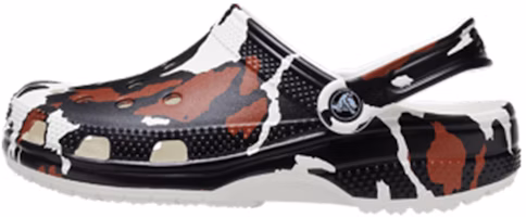 Crocs Classic Clog 'Animal Print Cow Black White Brown' 206676-9B7