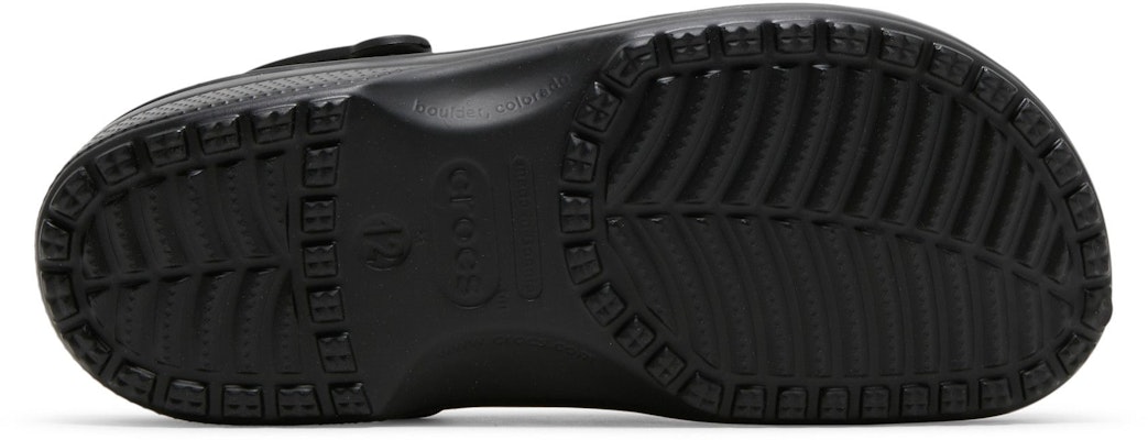 Crocs Classic Clog 'Black' 10001-001 Purchase Crocs Classic Clog 'Black' 10001-001