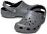 크록스 클래식 클로그 블랙 그레이 (Keurogseu Keullaesik Keulrogeu Beullaek Geurei) 207551-001
