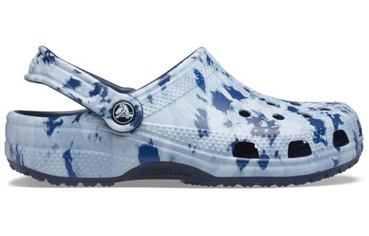 Crocs Classic Clog 'Blue Tie-Dye' 圖 2