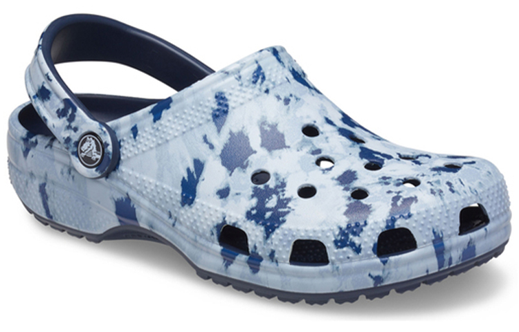 Crocs Classic Clog 'Blue Tie-Dye' 圖 3