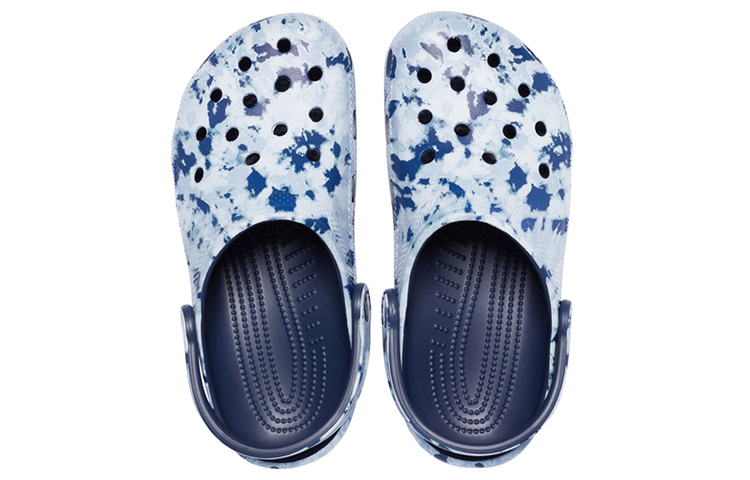 Crocs Classic Clog 'Blue Tie-Dye' 圖 5