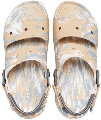Crocs Classic Clog 'Brown Blue' 207888-2ZM Shop Crocs Classic Clog 'Brown Blue' 207888-2ZM