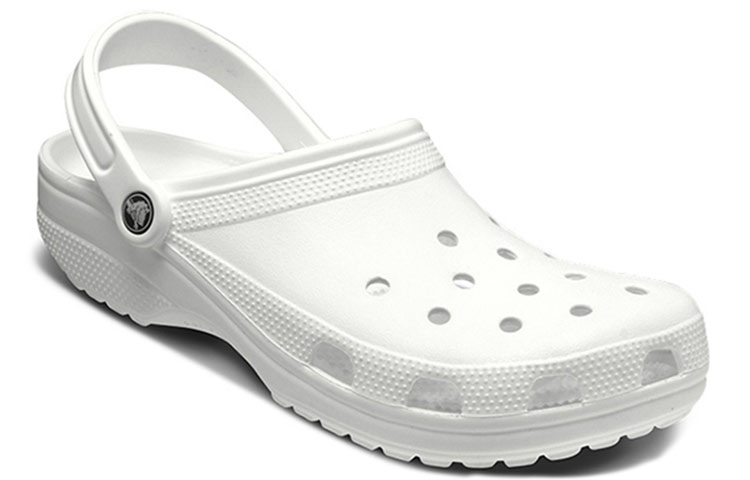 Shop Crocs Selipar Klasik 'Putih Klasik' 10001-100