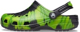 Buy Crocs Classic Clog Tie Dye Hitam Lime Punch 205453-0GU