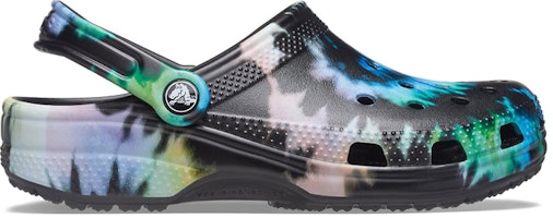 Crocs Klasik Clog Tie Dye Hitam Pelbagai Warna 205453-0FN Order Crocs Klasik Clog Tie Dye Hitam Pelbagai Warna 205453-0FN