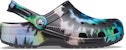 Crocs Klasik Clog Tie Dye Hitam Pelbagai Warna 205453-0FN