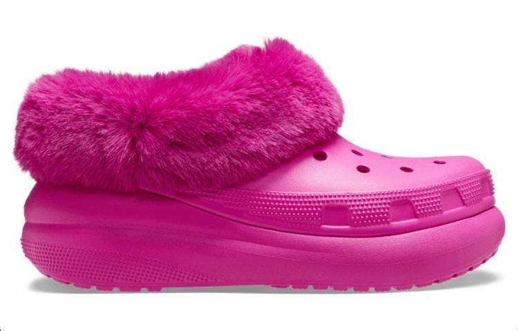 Order (W) Crocs Furever Crush 毛绒果汁色鞋堵鞋 208446-6UB