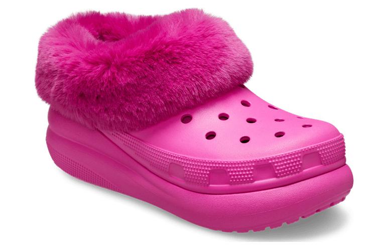 Lookbook (W) Crocs Furever Crush 毛绒果汁色鞋堵鞋 208446-6UB