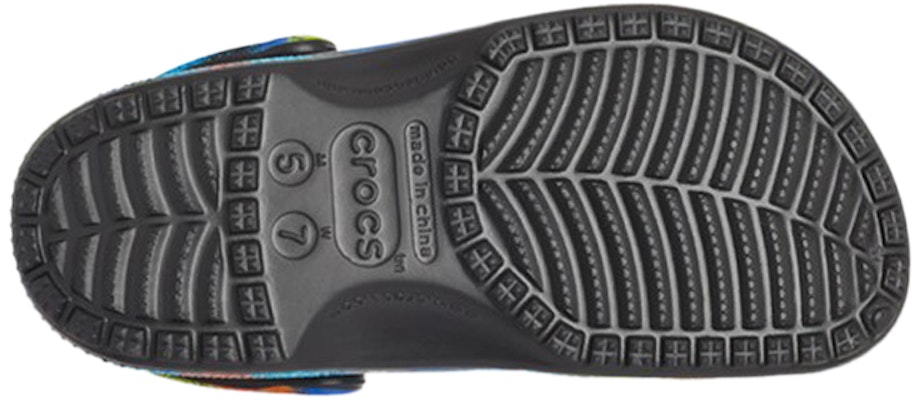 Crocs Classic Clog 'Galactic Fade' - Kasut Clog Klasik 'Galactic Fade' 208054-0C4 Details for Crocs Classic Clog 'Galactic Fade' - Kasut Clog Klasik 'Galactic Fade' 208054-0C4
