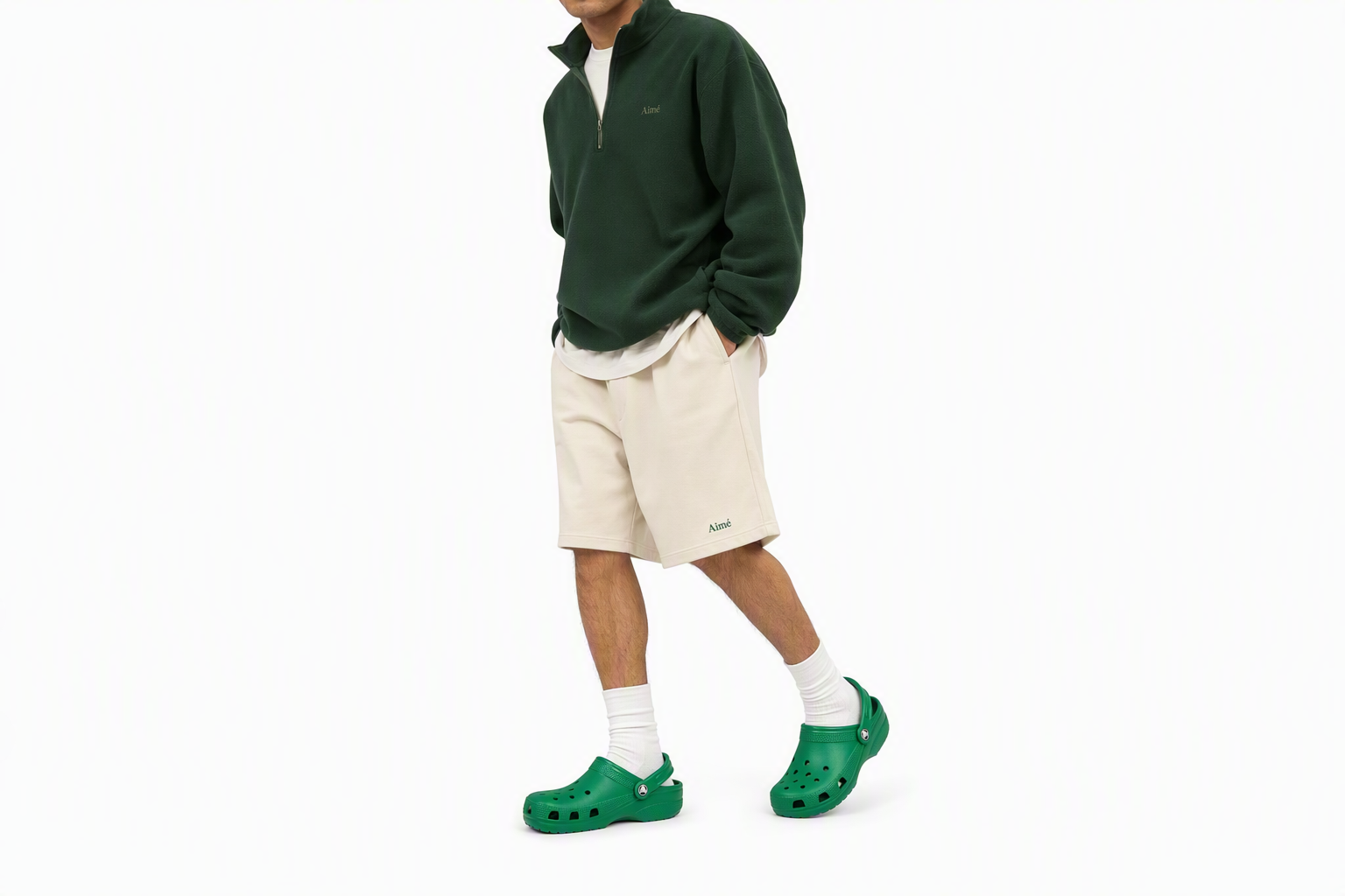 Order Crocs 经典洞洞鞋‘绿藤色’ 10001-3WH