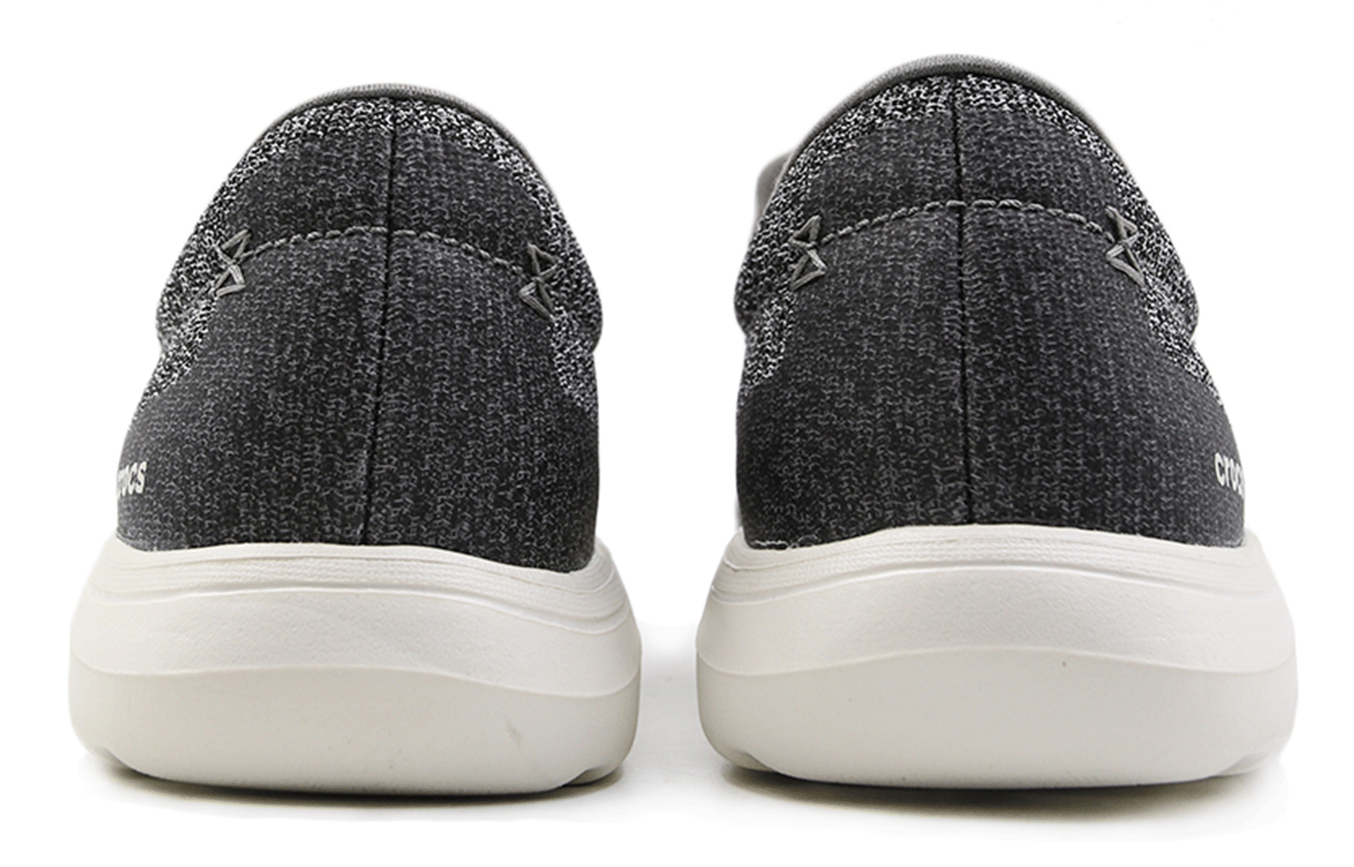 Crocs Kinsale Static Slip-on Shoes 'Grey White' 圖 3