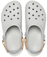Shop Crocs卡樂趣 百搭舒適 洞洞鞋 男款 灰色