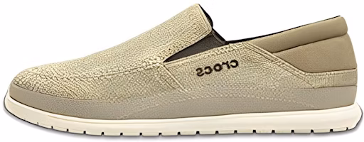 Crocs Santa Cruz Playa Slip-On Shoes 'Khaki Stucco' 204835-26P Crocs Santa Cruz Playa Slip-On Shoes 'Khaki Stucco' 204835-26P