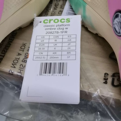 經典熔岩波普涼雲朵Clog 香草/彩色 Order 經典熔岩波普涼雲朵Clog 香草/彩色
