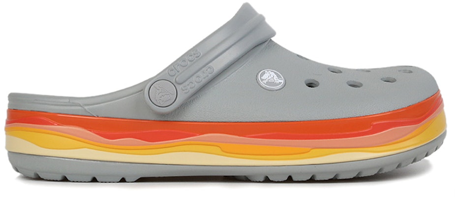 卡駱班 Crocs 波浪紋 洞洞運動涼鞋 淺灰 Order 卡駱班 Crocs 波浪紋 洞洞運動涼鞋 淺灰