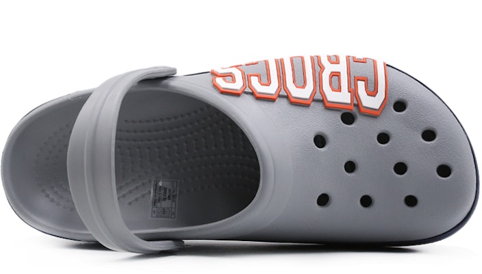 Crocs Classic Clog 'Outdoor Grey Logo' 205568-01U Shop Crocs Classic Clog 'Outdoor Grey Logo' 205568-01U