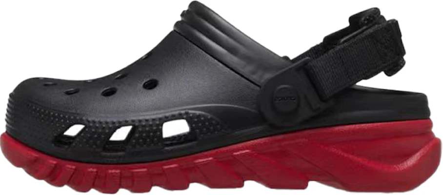 Crocs卡駱馳 戶外包頭 洞洞鞋 男女同款 黑紅 Buy Crocs卡駱馳 戶外包頭 洞洞鞋 男女同款 黑紅
