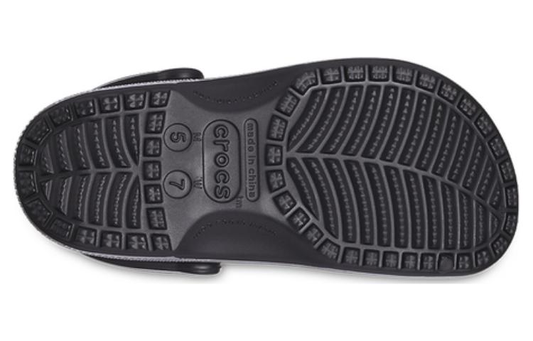 Shop Crocs卡駱馳 輕便百搭 洞洞鞋 男女同款 銀色