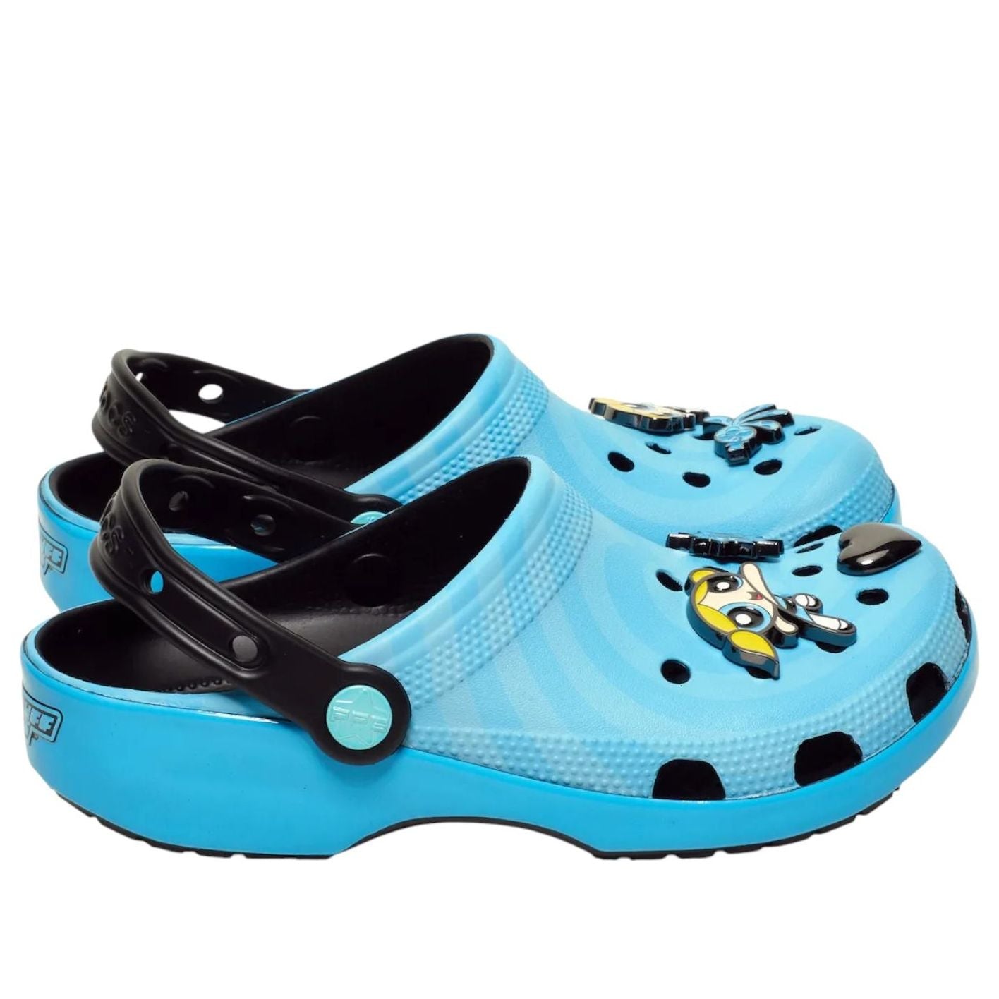 Shop The Powerpuff Girls x Crocs Classic Clog Bubbles Anak Perempuan 211511-90H